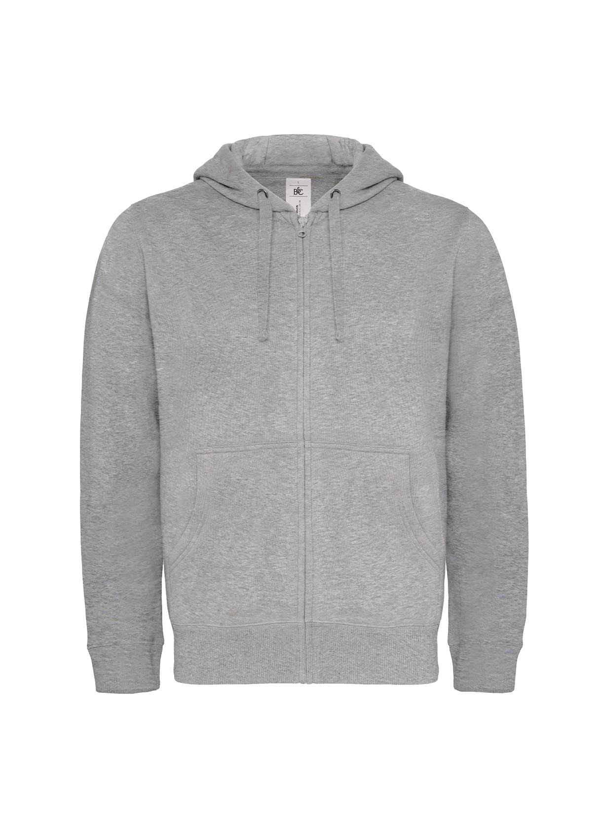 BCWM647_610 Sudadera con Capucha y Cremallera Personalizada Hooded Full Zip/Men