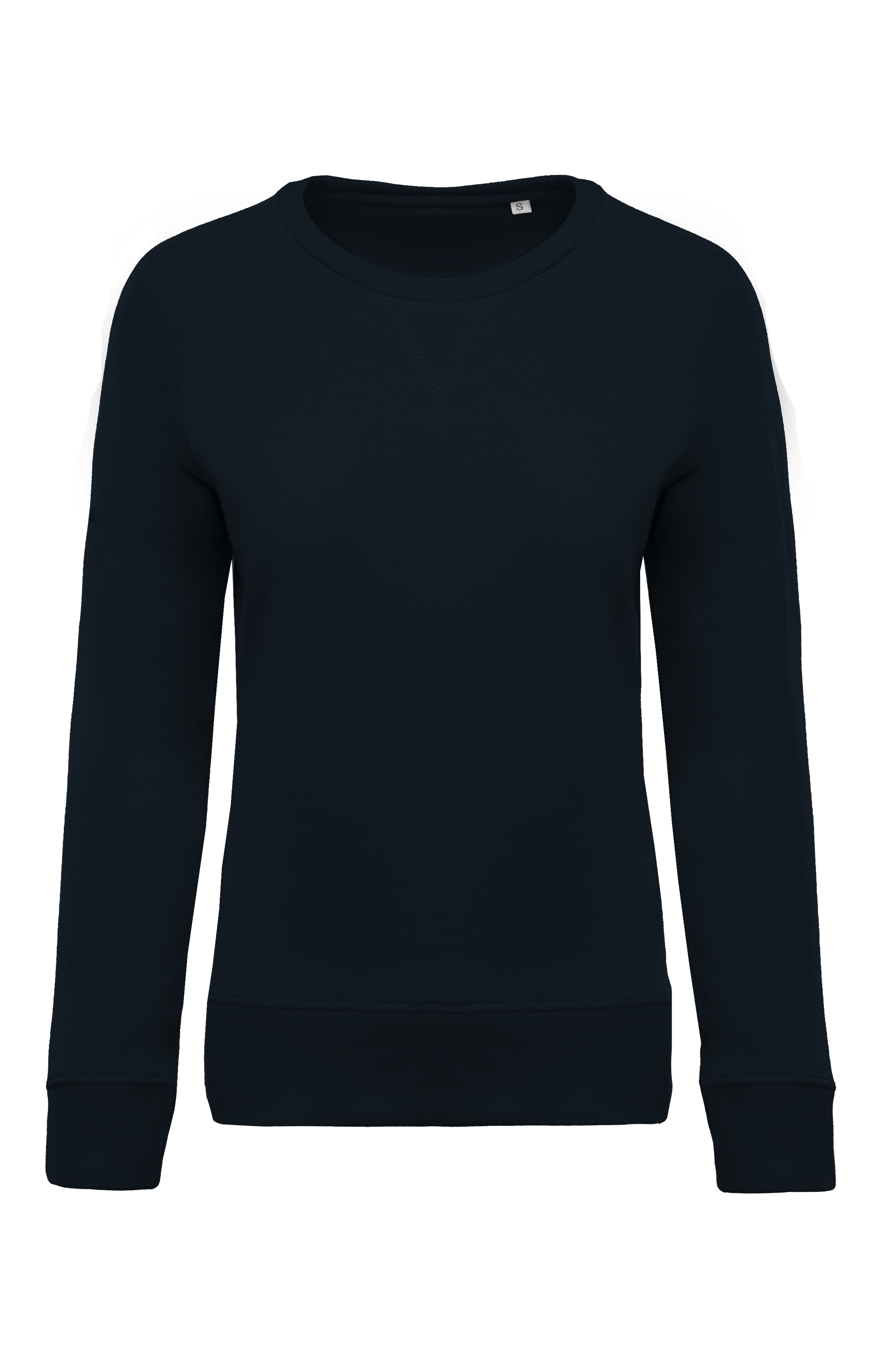 K481_NAVY Sudadera Orgánica para Mujer Personalizada