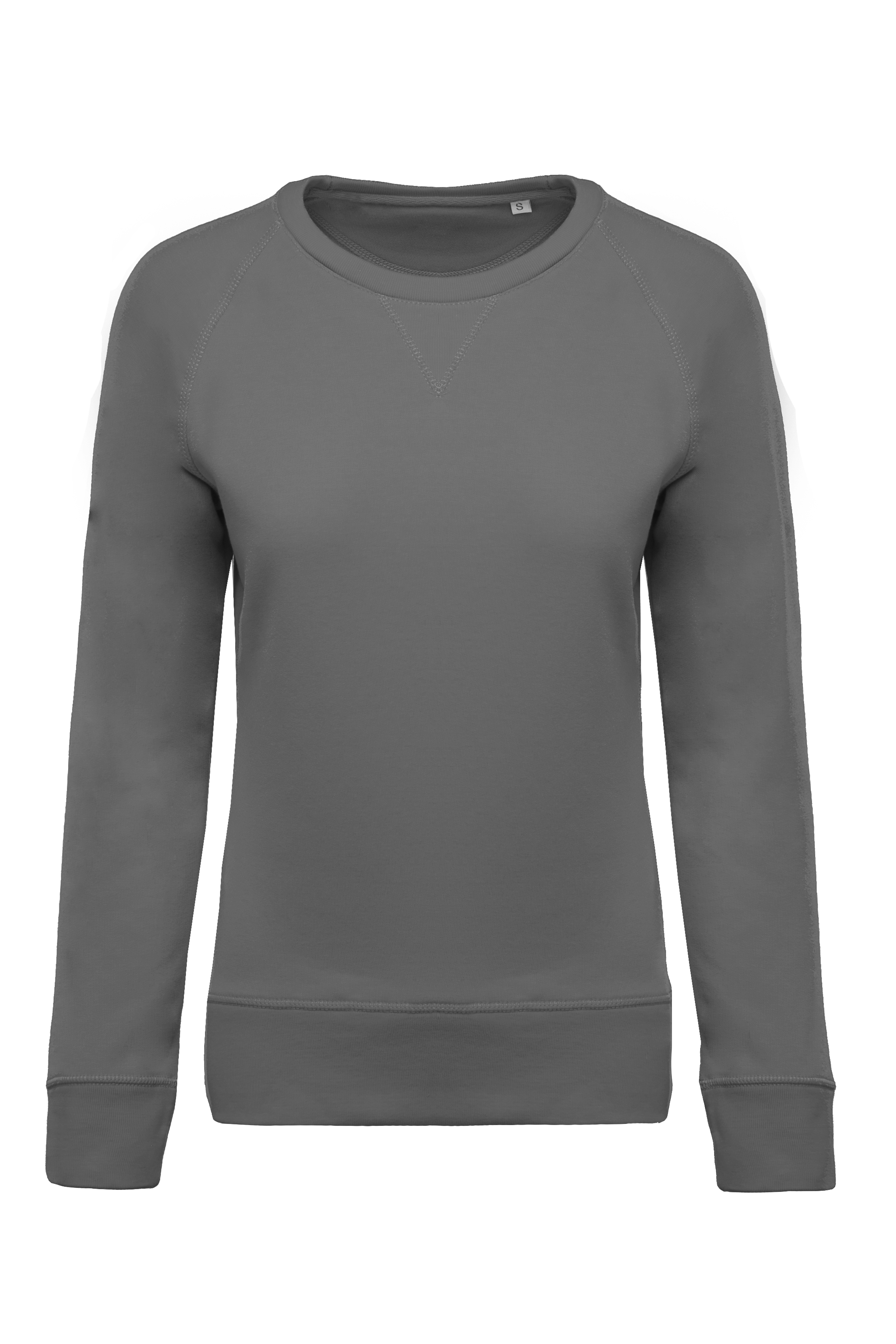 K481_STORMGREY Sudadera Orgánica para Mujer Personalizada