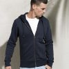 Sudadera Orgánica con Capucha y Cremallera Personalizada