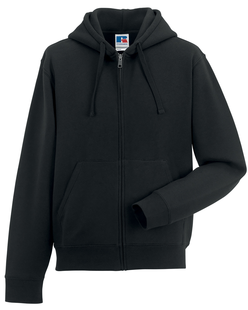 R266M_BCK Sudadera con Capucha y Cremallera Personalizada Authentic Zipped Hood