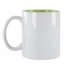 Taza Interior Verde Claro Personalizada